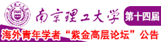 日逼操穴片南京理工大学第十四届海外青年学者紫金论坛诚邀海内外英才！